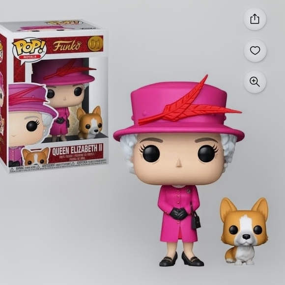 Funko Other - Funko Royals Pink Vinyl Figure with Corgi New** Collectors Item